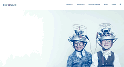 Desktop Screenshot of echovate.com